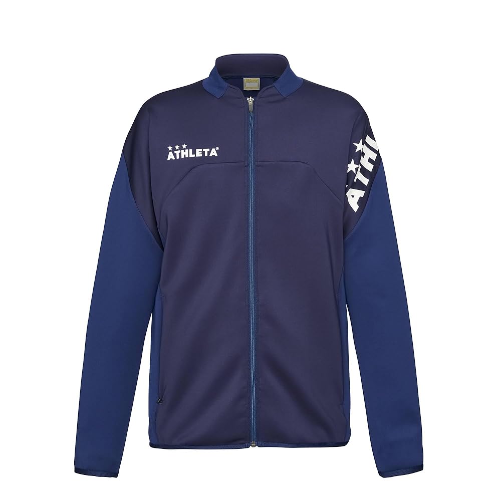予約済みATHLETA フルジップジャケット ネイビー Lサイズ ATHLETA フルジップジャケットとパンツセット ネイビー - メルカリ